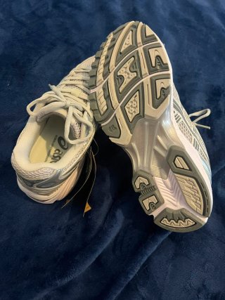 Zapatillas ASICS Hombre Gris/Blanco