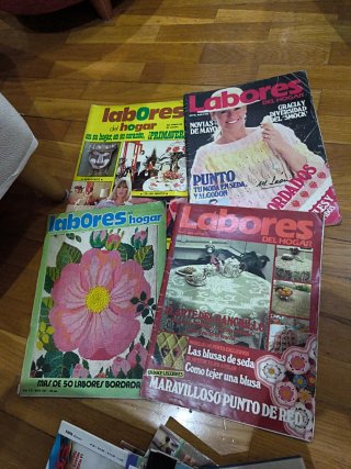 4 Revistas labores del hogar