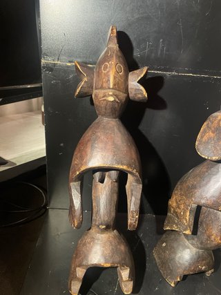 Arte Africano Figuras Madera Tallada
