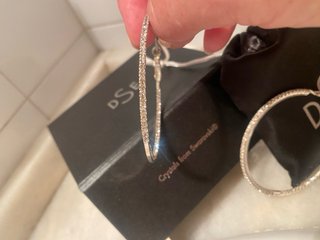 Pendientes Aros DSE Cristal Swarovski