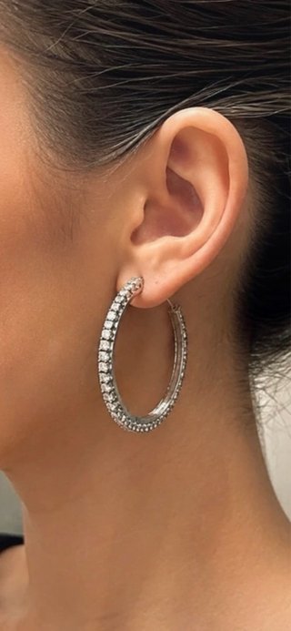 Pendientes Aros DSE Cristal Swarovski