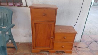 Mueble de entrada de madera