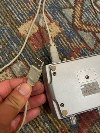 Interface Áudio M-Audio Fast Track