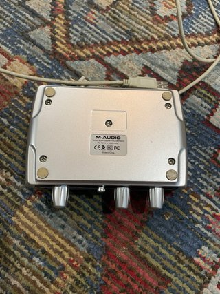 Interface Áudio M-Audio Fast Track