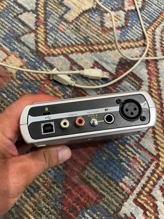 Interface Áudio M-Audio Fast Track