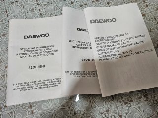 TV Daewoo 32 HD 32DE15HL