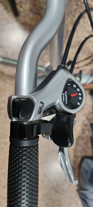 Bicicleta plegable aluminio 6 velocidades