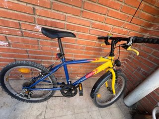 Bicicleta 20 Blu e Giallo