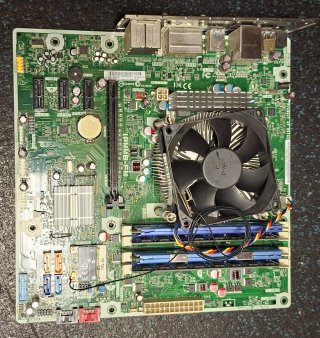 Placa Base HP IPMMB-FM funcionando