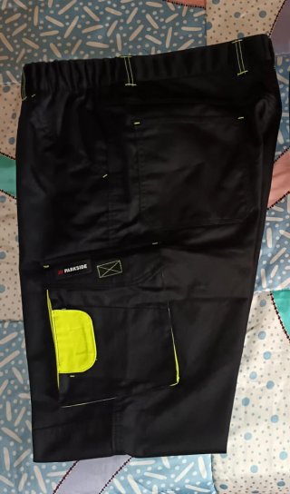 Pantalón de trabajo PARKSIDE negro talla 46