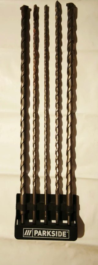 Juego 5 brocas Parkside 45cm