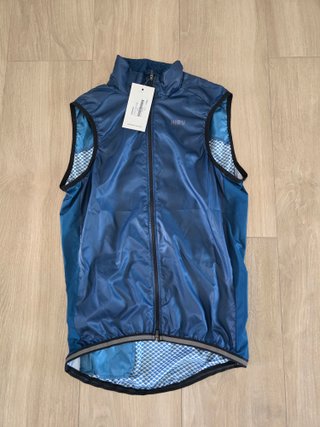 Chaleco ciclista HIRU azul S