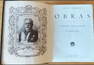 Juan Valera. Aguilar. PRIMERA EDICIÓN 1934