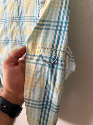 Camisa Columbia Cuadros Hombre
