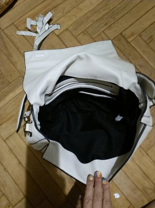 Bolso blanco de hombro