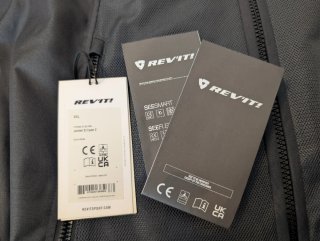 CON ESPALDERA Chaqueta Moto Revit Eclipse 2 2XL