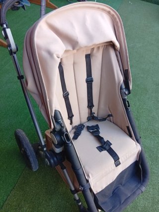 Silla de paseo color beige