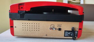 Tocadiscos Retro con radio, USB y tarjeta SD