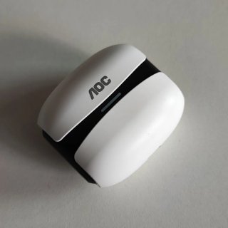 Auriculares Bluetooth AOC Brancos Novos