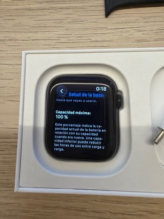 Apple Watch SE 3 44mm Negro/Gris + Extras