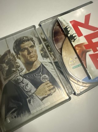 Espartaco Steelbook UHD 4K Blu-ray