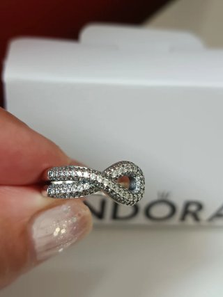 Anillo Pandora Infinito Plata T54