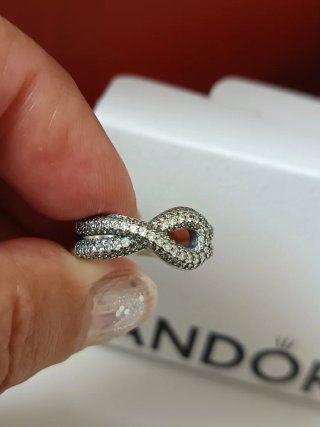 Anillo Pandora Infinito Plata T54