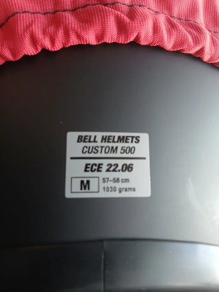 Casco Bell 500 custom
