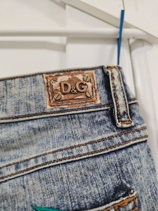 Pantalones D&G bordados florales