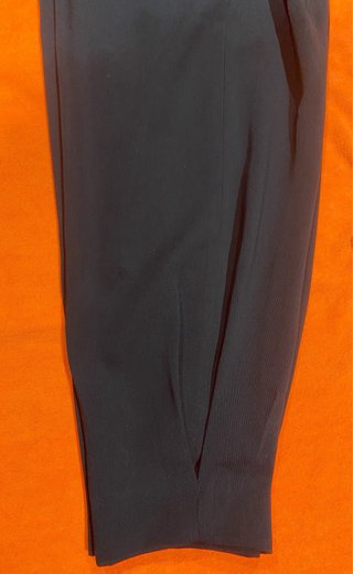 Pantalón Zara Talle Alto Vestir Negro