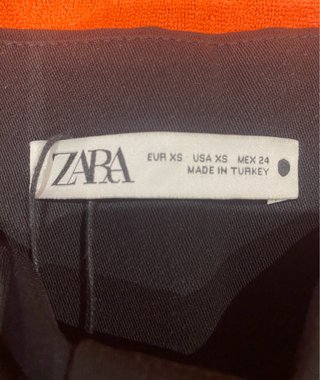 Pantalón Zara Talle Alto Vestir Negro
