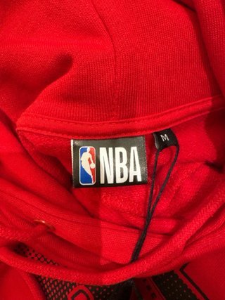 Felpa Chicago Bulls NBA Rossa
