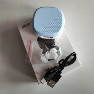 Auriculares Bluetooth Acer OHR503 Brancos e Azuis