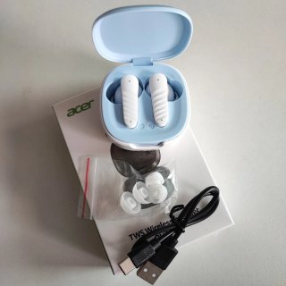Auriculares Bluetooth Acer OHR503 Brancos e Azuis