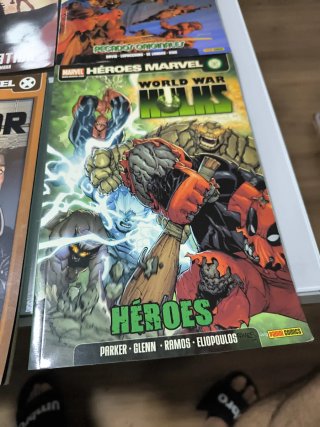 Lote 6 cómics Marvel Héroes Panini