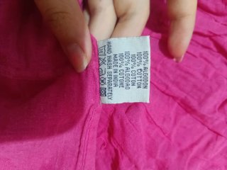 Vestido rosa sin mangas talla única