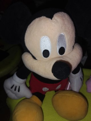 Lote Peluches Mickey, Minnie y Peppa Pig
