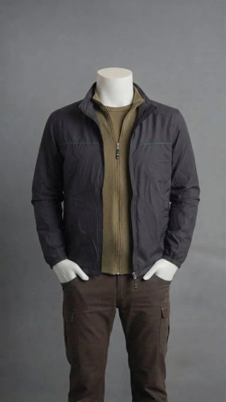 Chubasquero / cortavientos Decathlon - Talla 42.