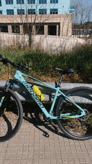 Bicicleta de Montaña Megamo Azul