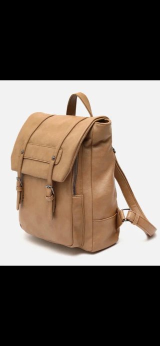 Mochila Misako Camel sin estrenar con etiqueta.