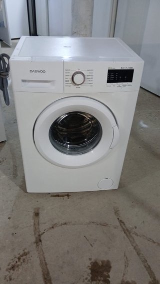 Lavadora Daewoo Blanca