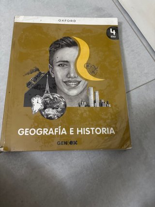 Libro de texto de Geografía e Historia