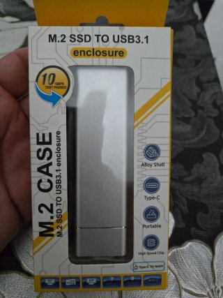 2 Custodie Case SSD M.2 a USB 3.1 m2