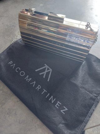 Mala de cerimónia Paco Martinez prateada