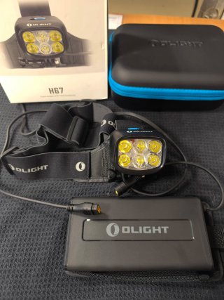 Olight H67 XXL 12000 Lúmenes Linterna Frontal