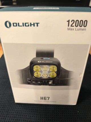 Olight H67 XXL 12000 Lúmenes Linterna Frontal