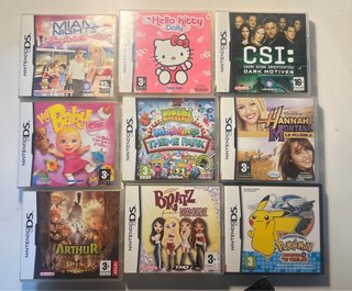 Lote 9 Juegos Nintendo DS