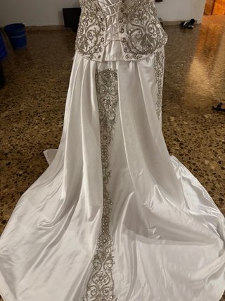 Vestido de Novia Gitana con Pedrería