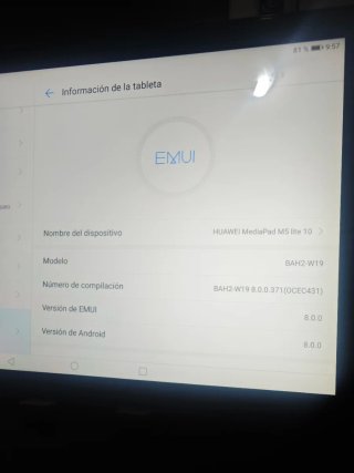Huawei MediaPad M5 Lite Negro/Plata