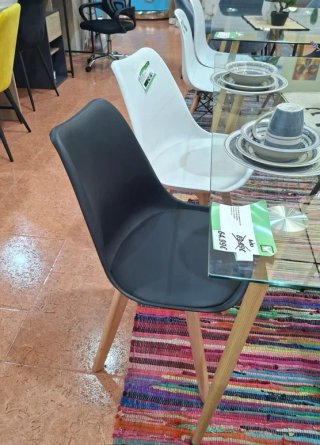 Pack 4 Sillas Comedor Estilo Nórdico